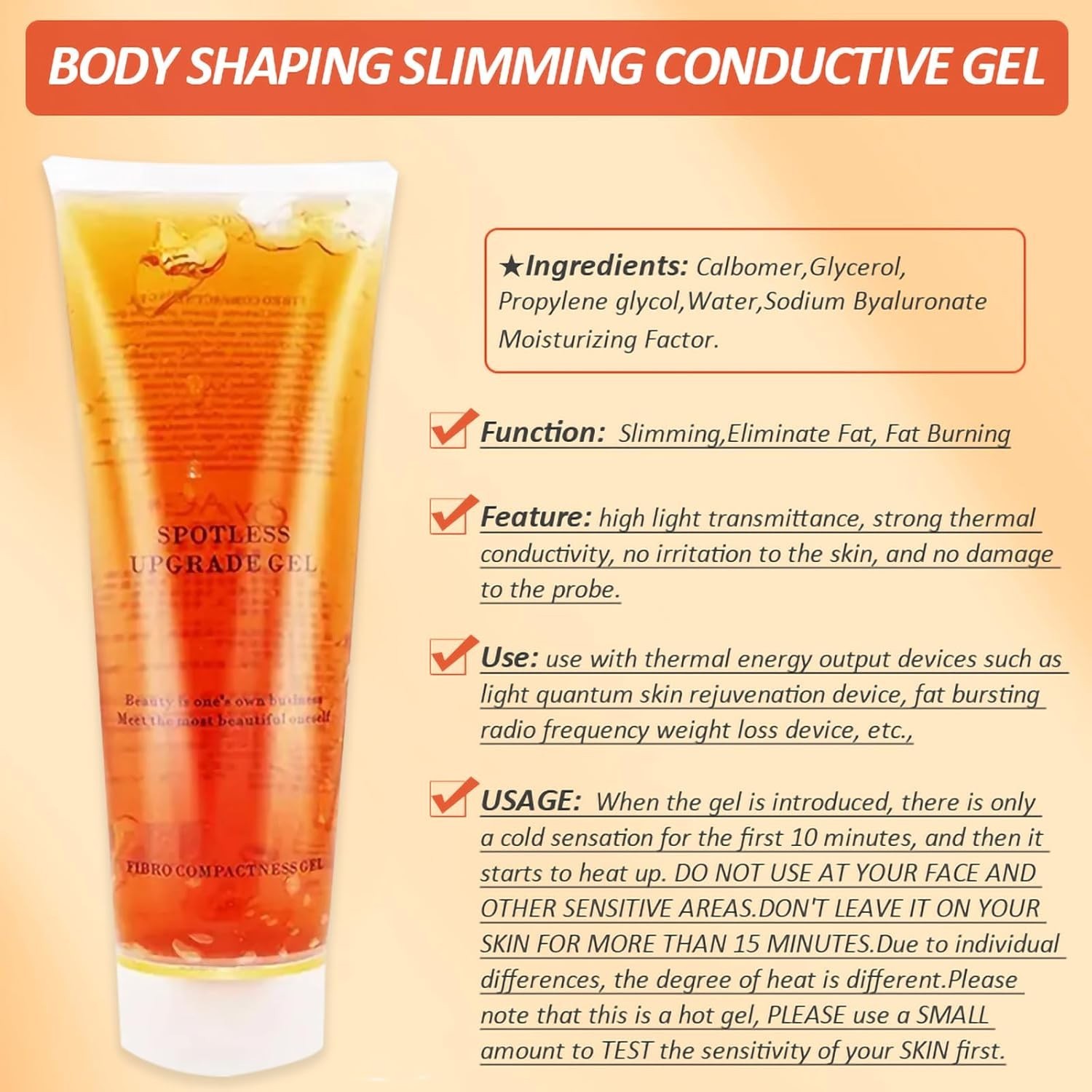 3PCS Conductive Lifting & Slimming Gel Set – Cooling, Hydrating, Firming