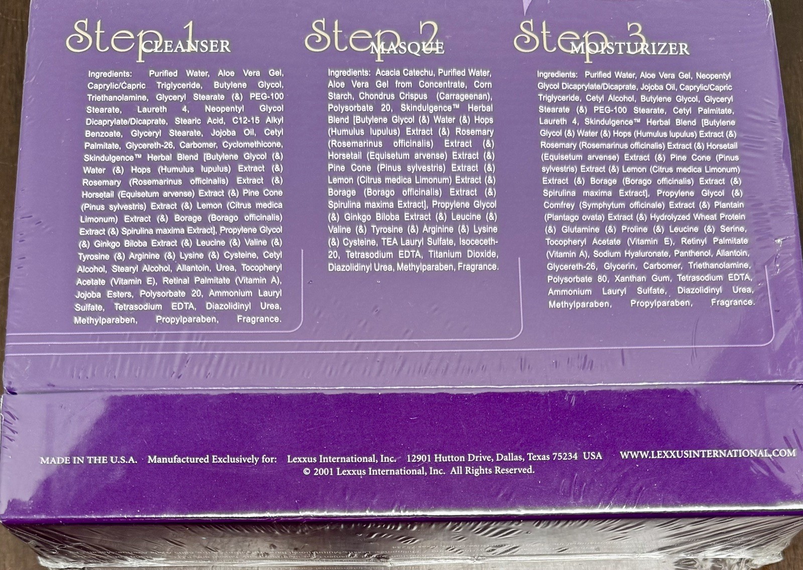 Global Skindulgence Cleanser 30 Minute Firming System Set Younger Skin New