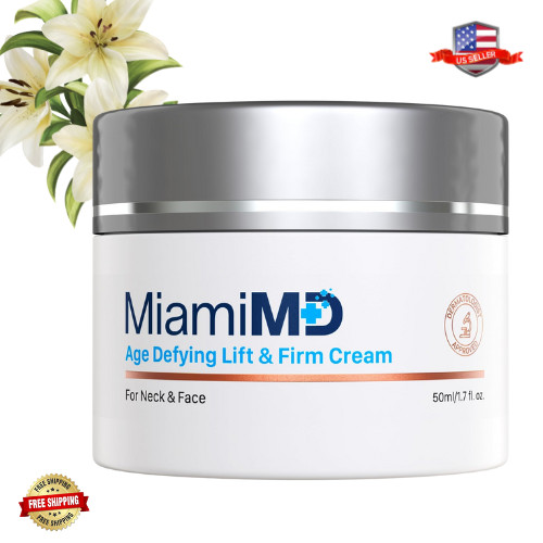 Authentic – Miami MD Age Defying Lift & Firm Cream For Neck & Face 50ml/1.7oz