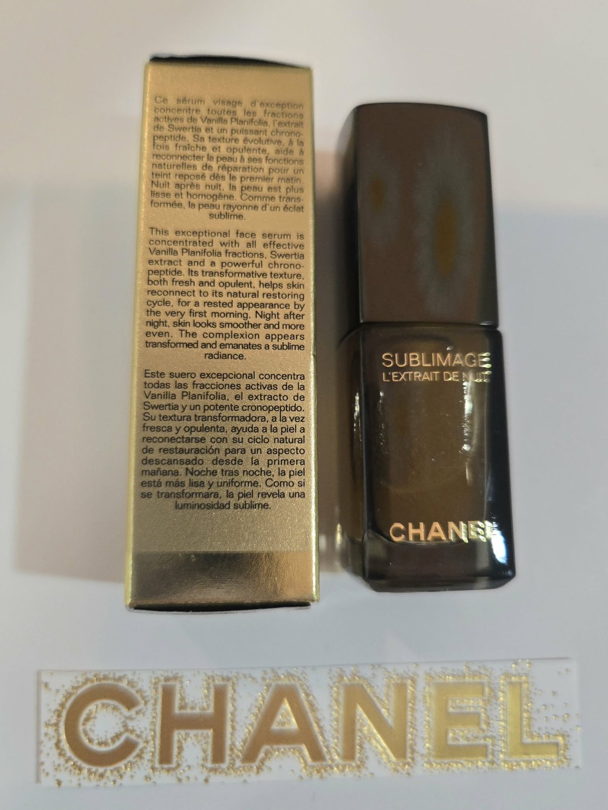 CHANEL SUBLIMAGE L’EXTRAIT DE NUIT 5g/0.17oz Ultimate Repair Night Concentrate