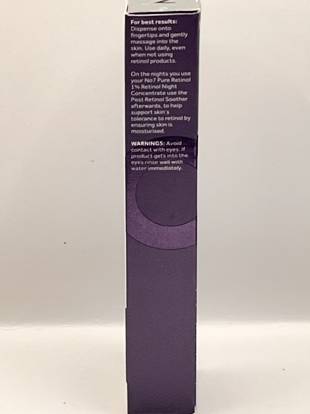 No7 Pure Retinol Post Retinol Soother Fragrance Free 1.69 oz