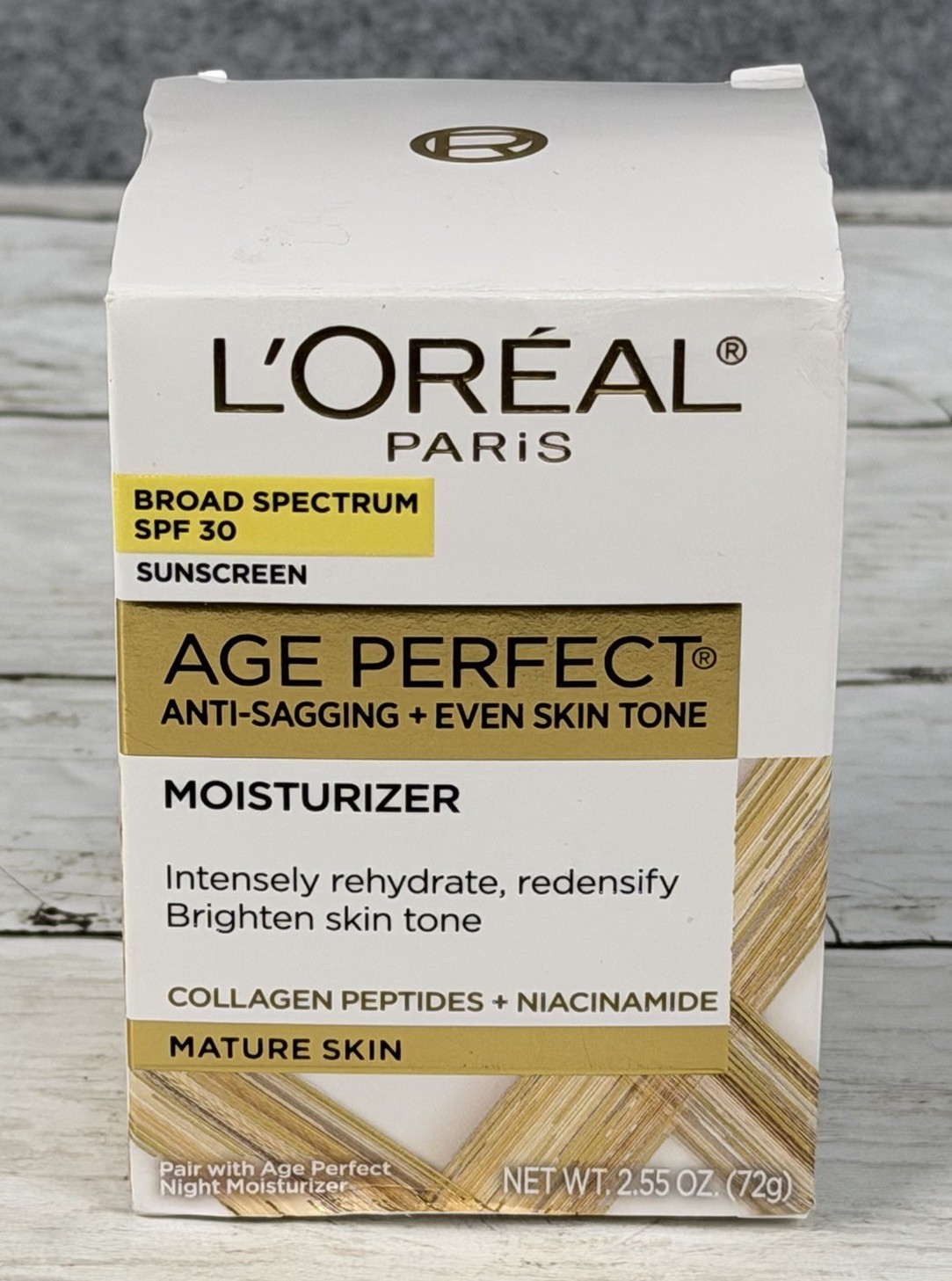 L’Oreal Paris Age Perfect Anti-Sagging SPF 30 Day Moisturizer 2.55oz Exp 9/27