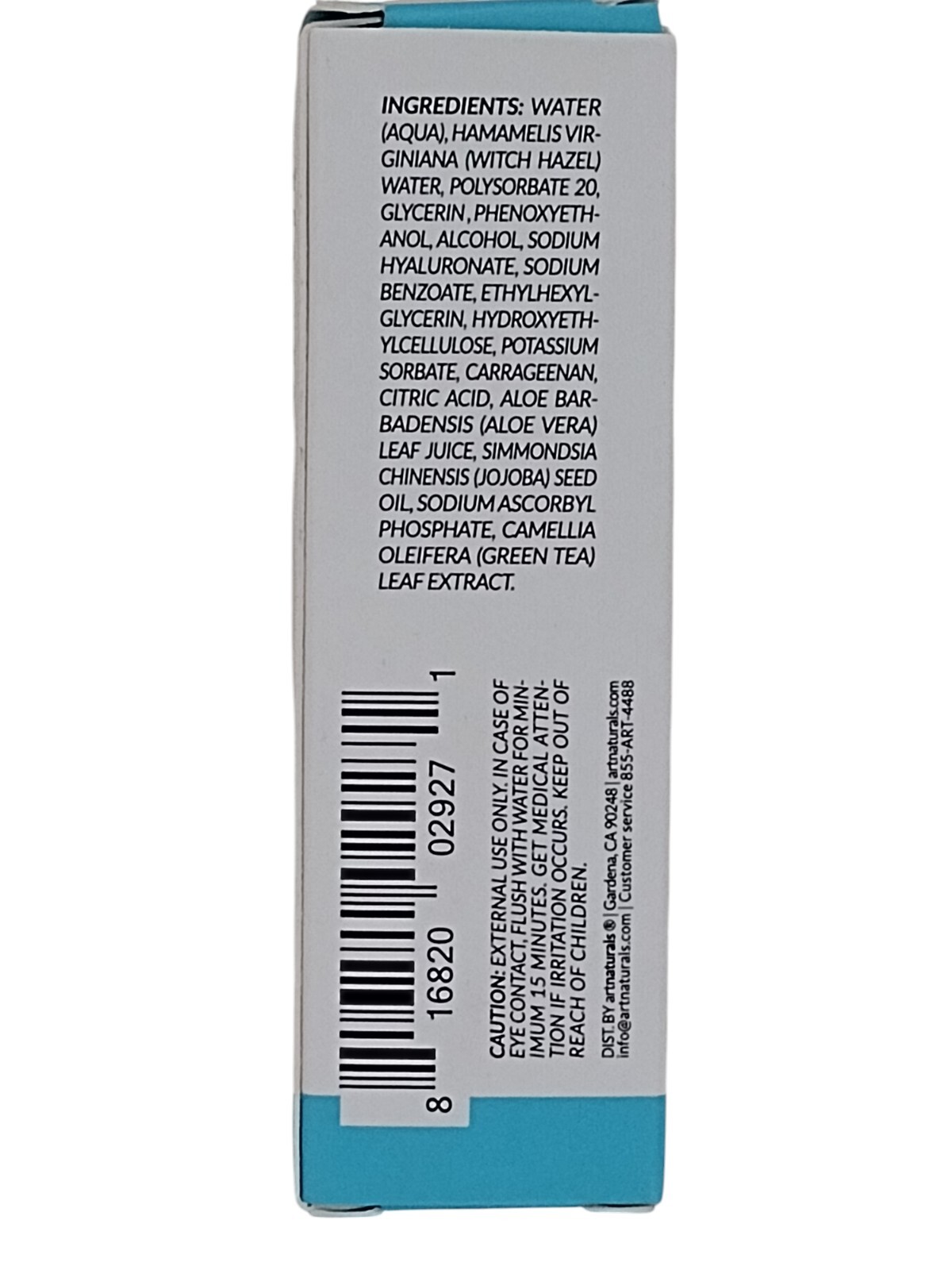 HYALURONIC ACID SERUM Hydrating Brightening Replenishing Formula 0.33 fl oz 1/27