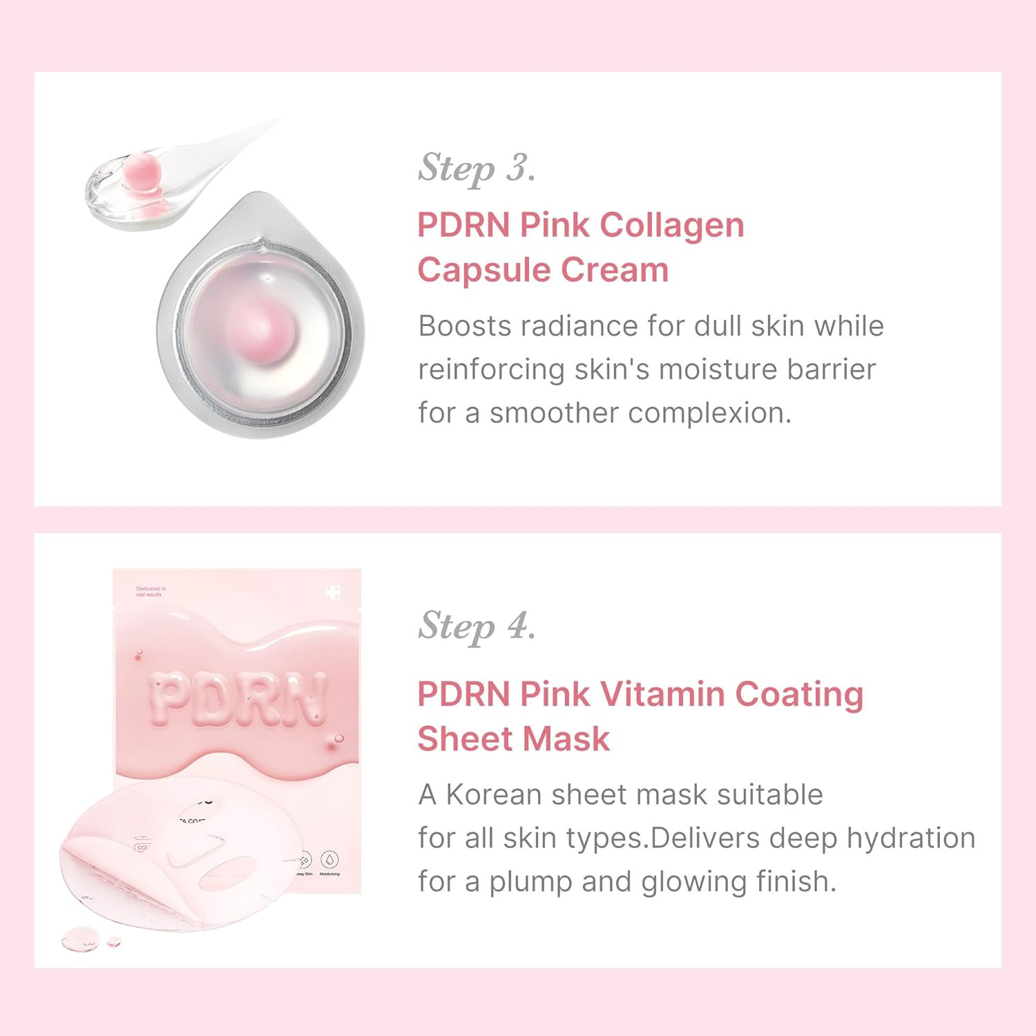 Salmon DNA PDRN Trial Kit | Glass Glow Mini Skincare Set with Toner, Serum & She