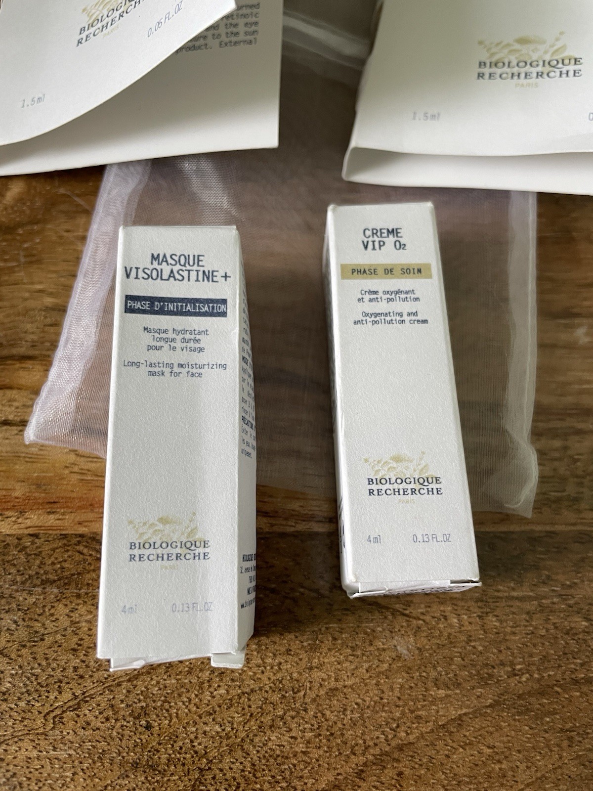 Biologique Recherche LOTION P50W Travel Size 1.5ml Creme VIP O2 Visolastine NEW