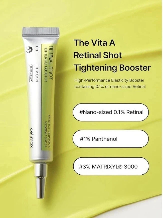 2Pcs-CELIMAX Vita-A Retinal Shot Tightening Booster 15ml US Free Shipping