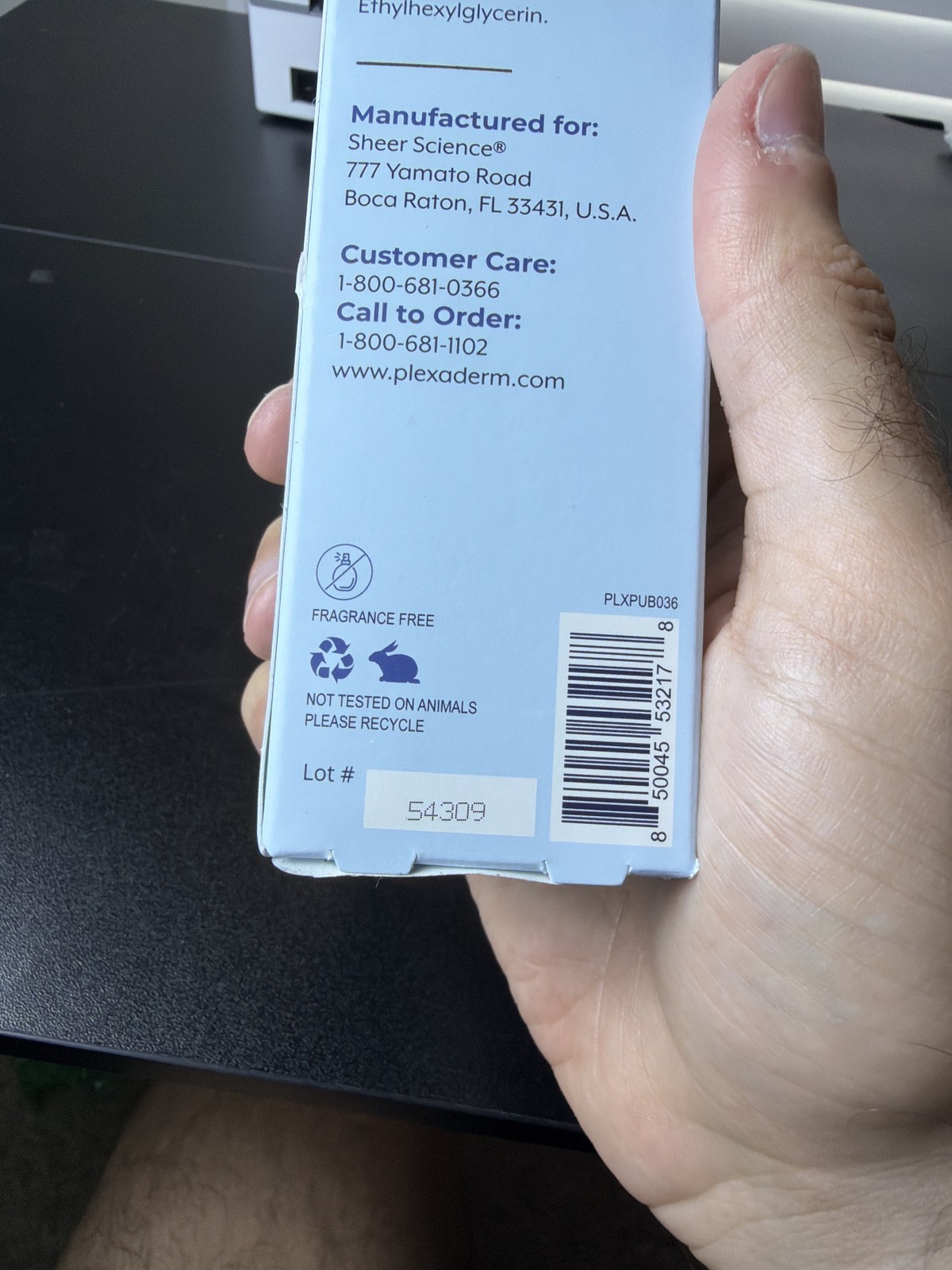 Plexaderm Skincare Rapid Reduction Serum Visibly Reduces Under-Eye Bags Wrinkles