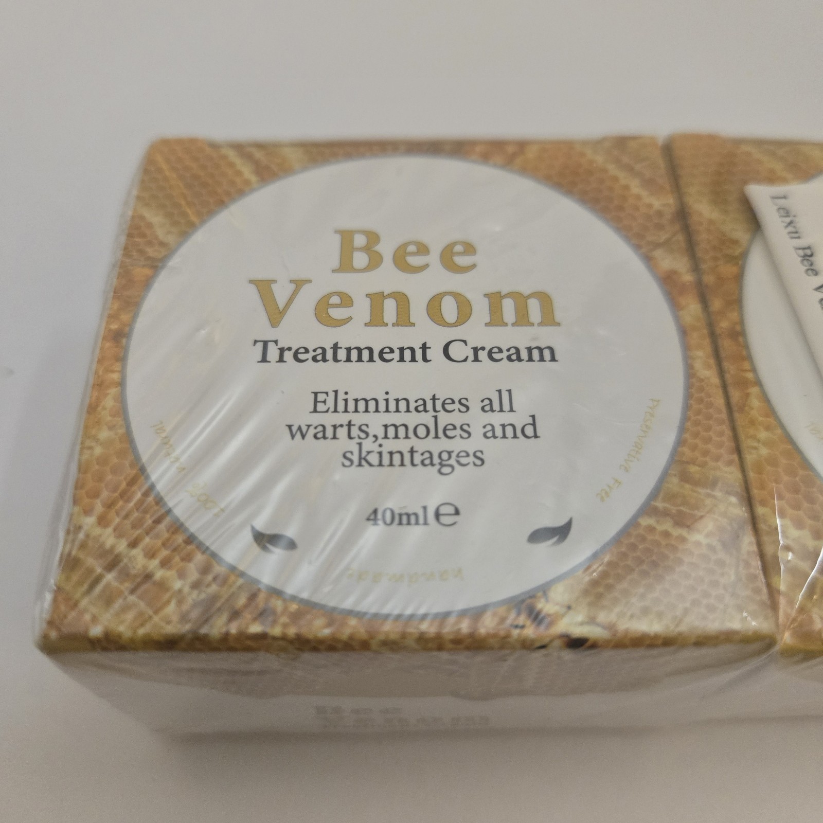 2 Pack Bee Venom Treatment Cream 40ml NEW Sealed In Box Skincare Formula Lot