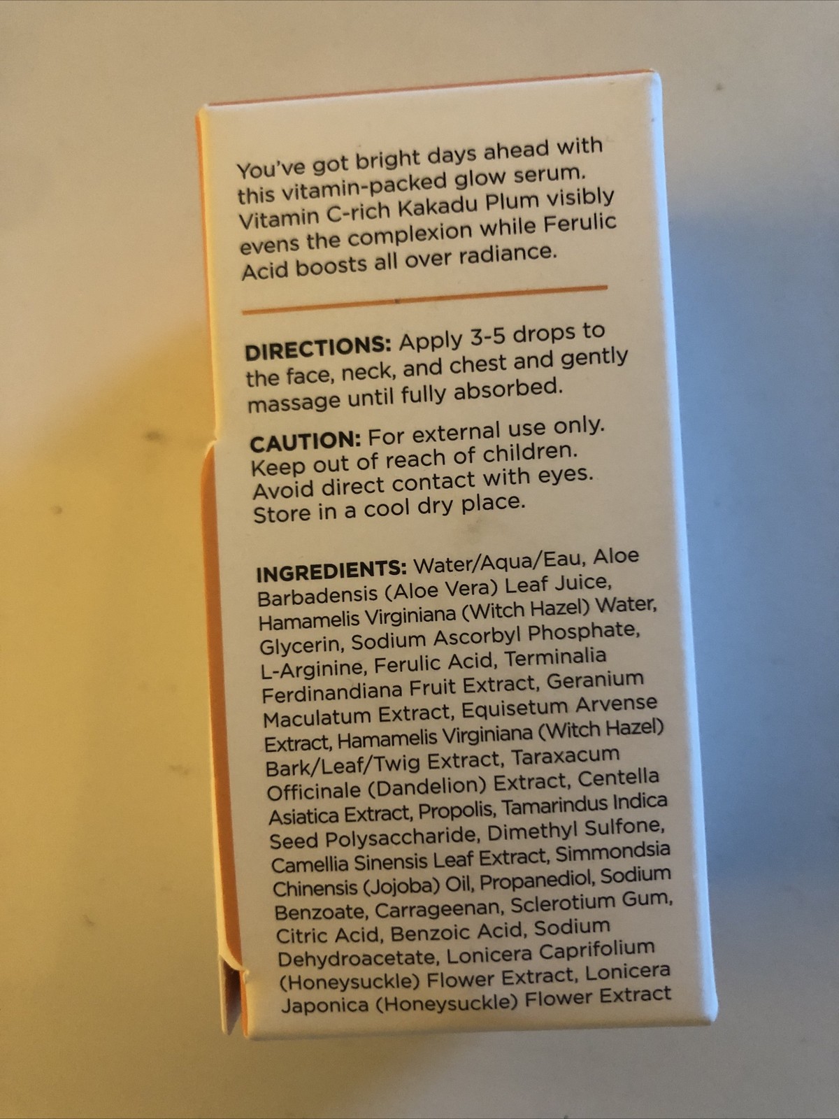 Go Pure Brighten And Even Serum for Skin Vitamin C, Kakadu Plum Ferulic Acid