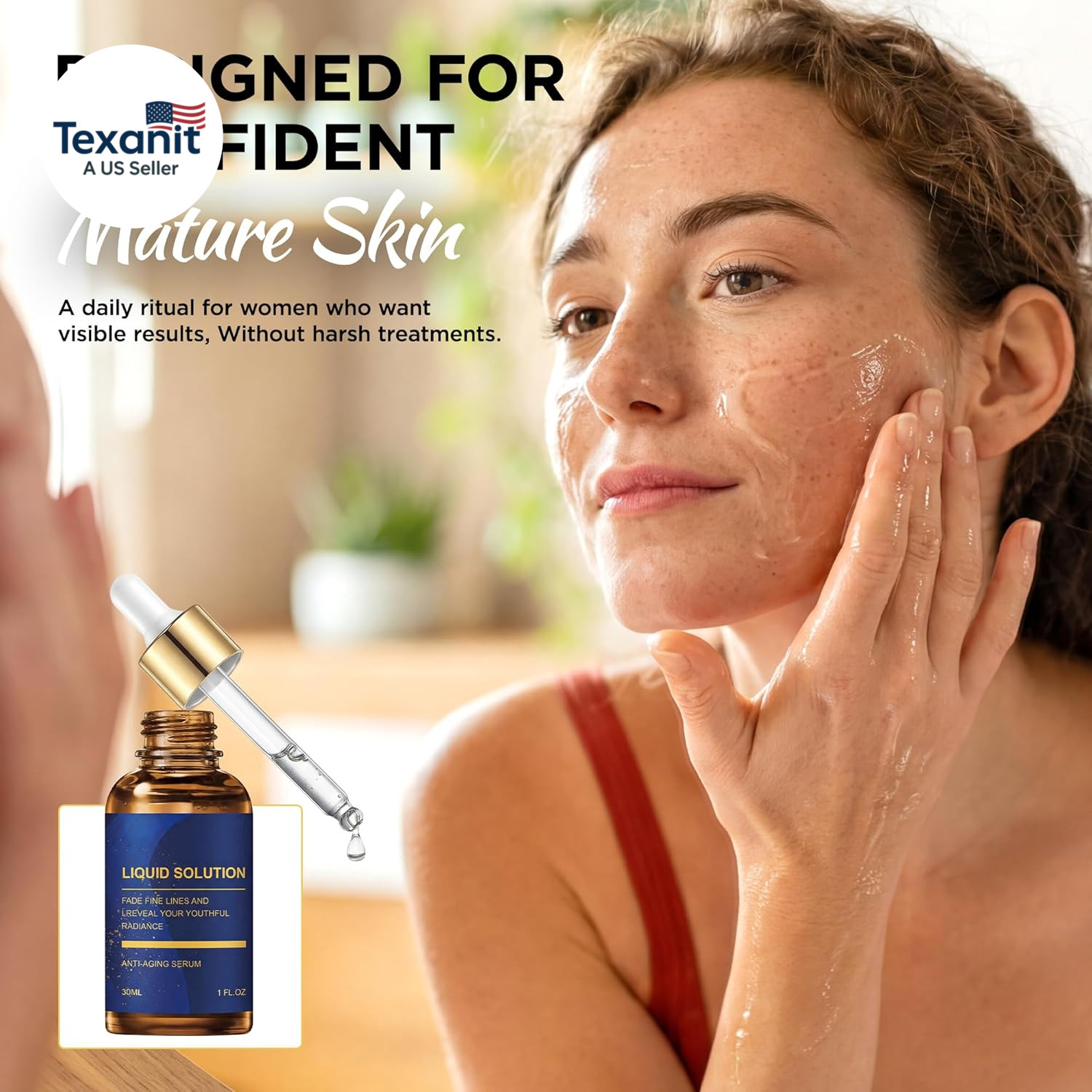 Advanced Peptide Firming Serum: Olivita Liquid Solution Serum with Matrixyl 3000