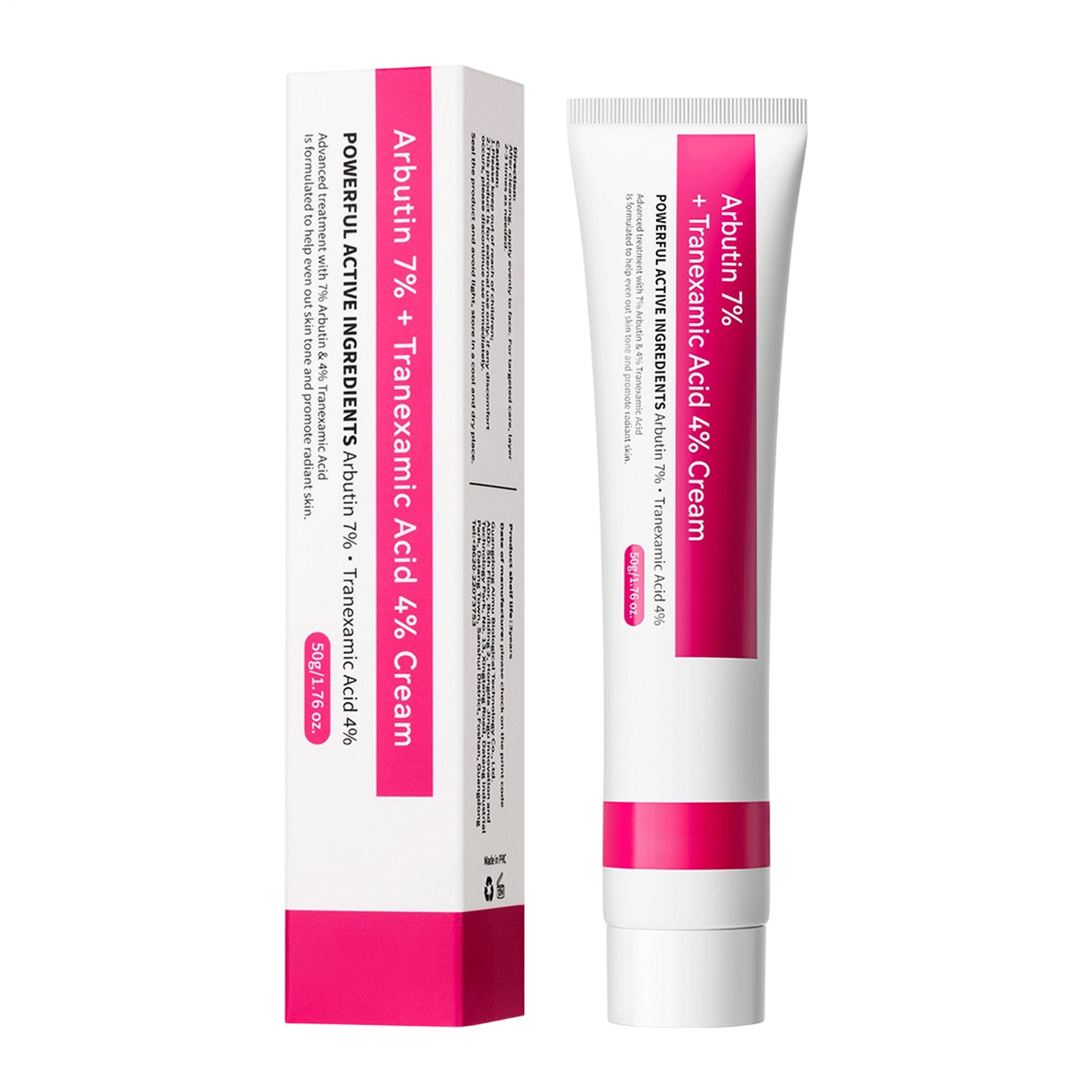 Arbutin 7% + Tranexamic Acid 4% Moisturizer,Dark Spot Corrector facial Moistu…