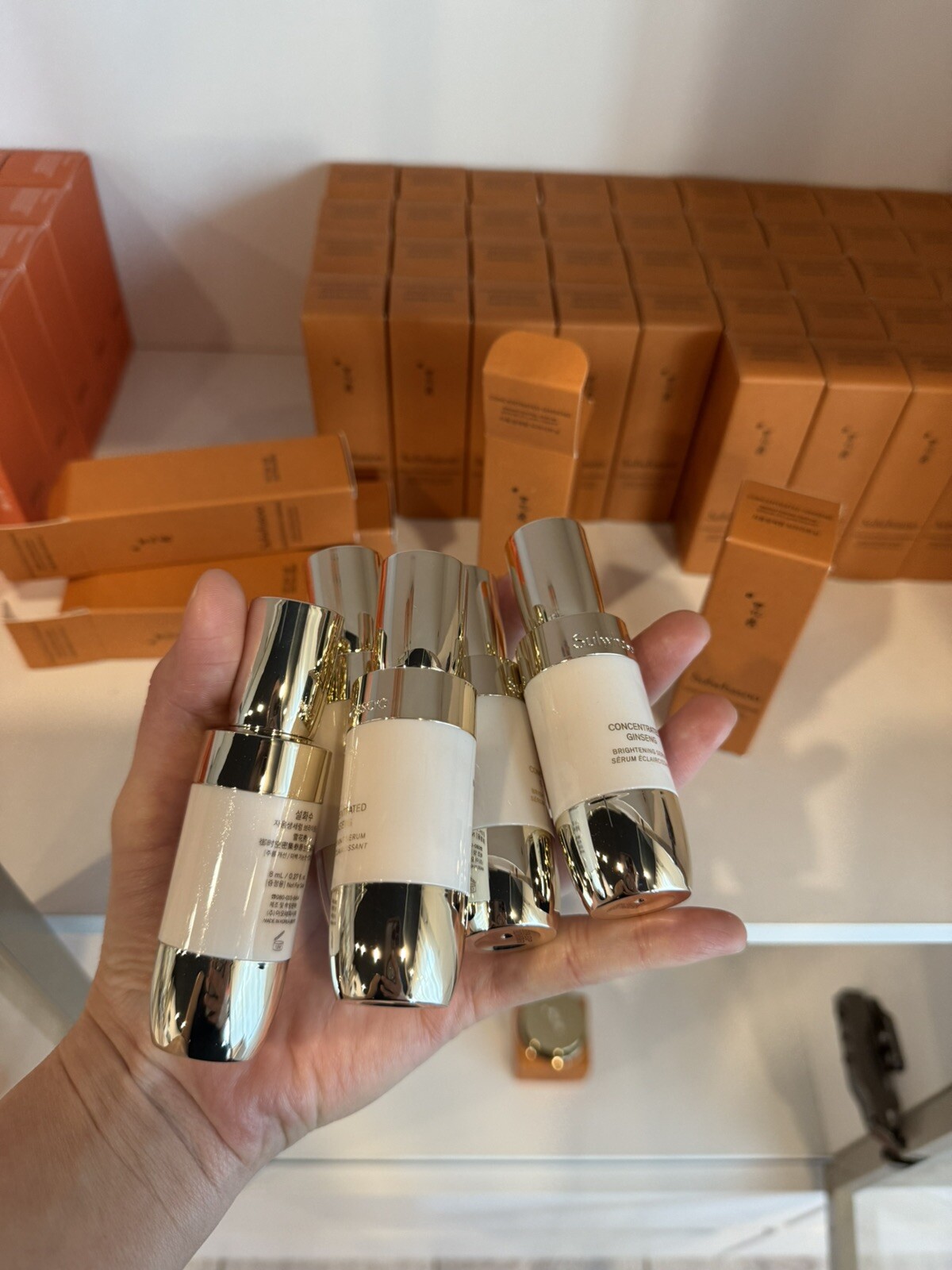 Sulwhasoo Concentrated Ginseng Brightening Serum 8ml x 5 Pcs = 40 ml US Seller