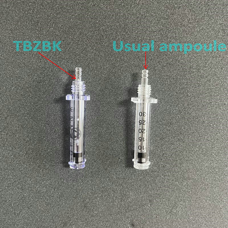 10-100pcs Disposable 0.3ml TBZK Plastic Ampoule Tubes – Meso Thereapy- No Needle