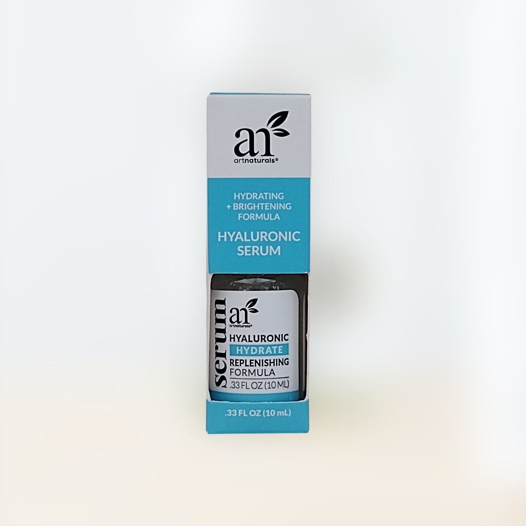 HYALURONIC ACID SERUM Hydrating Brightening Replenishing Formula 0.33 fl oz 1/27