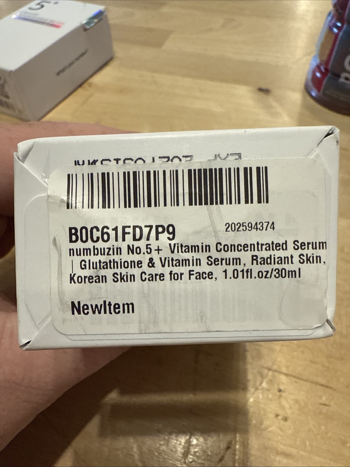 NUMBUZIN No.5 Vitamin Concentrated Serum 30mL Brightening,