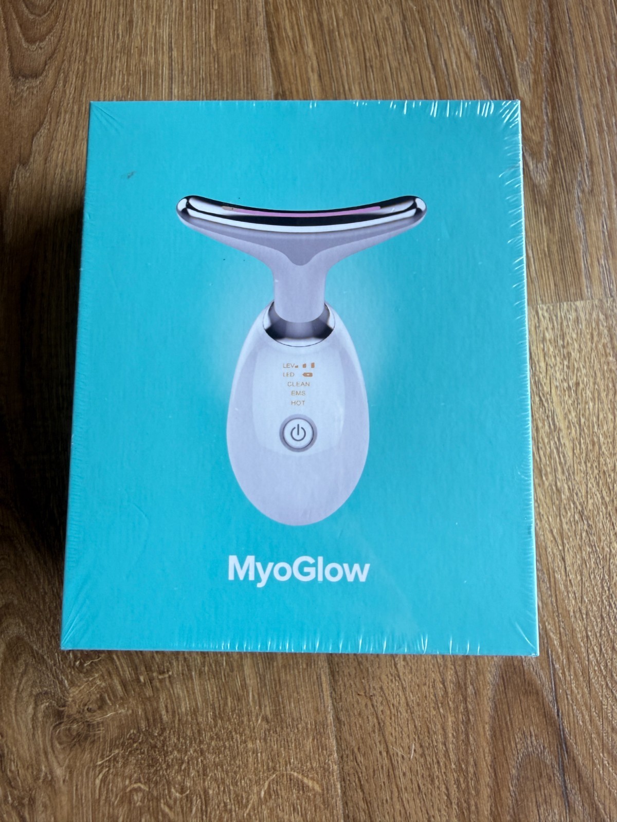 MyoGlow LED Light Therapy Neck Face Sculpting Device BRAND NEW Sealed