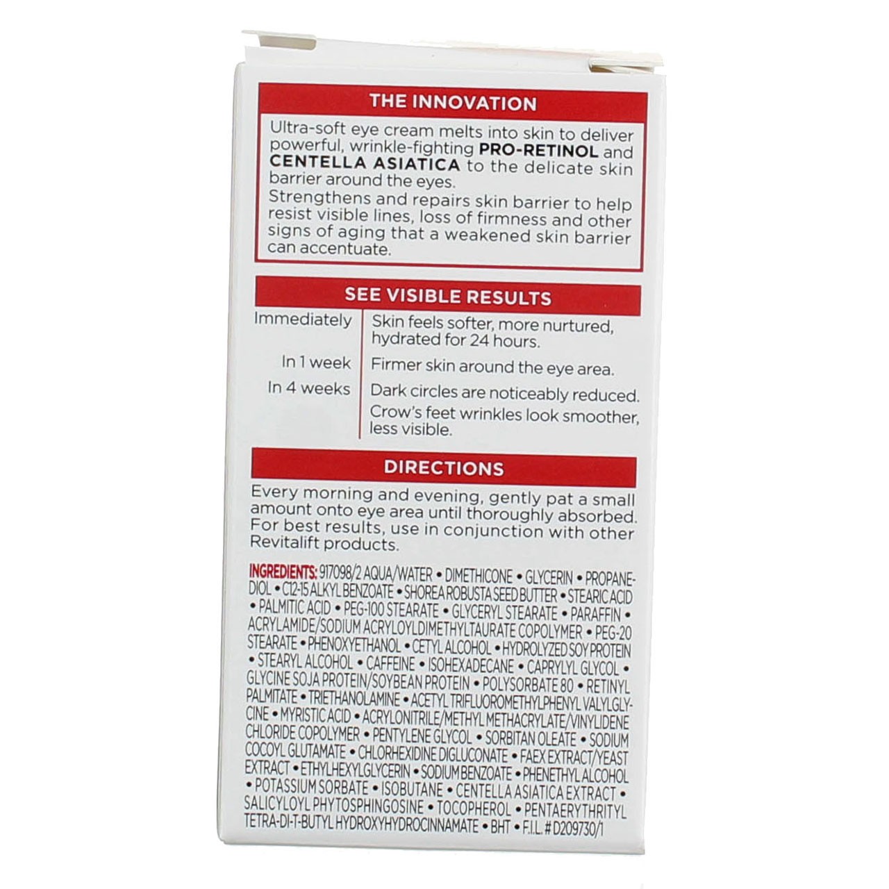 5 Pack L’Oreal Paris RevitaLift Anti-Wrinkle + Firming Eye Eye Treatment, 0.5 oz
