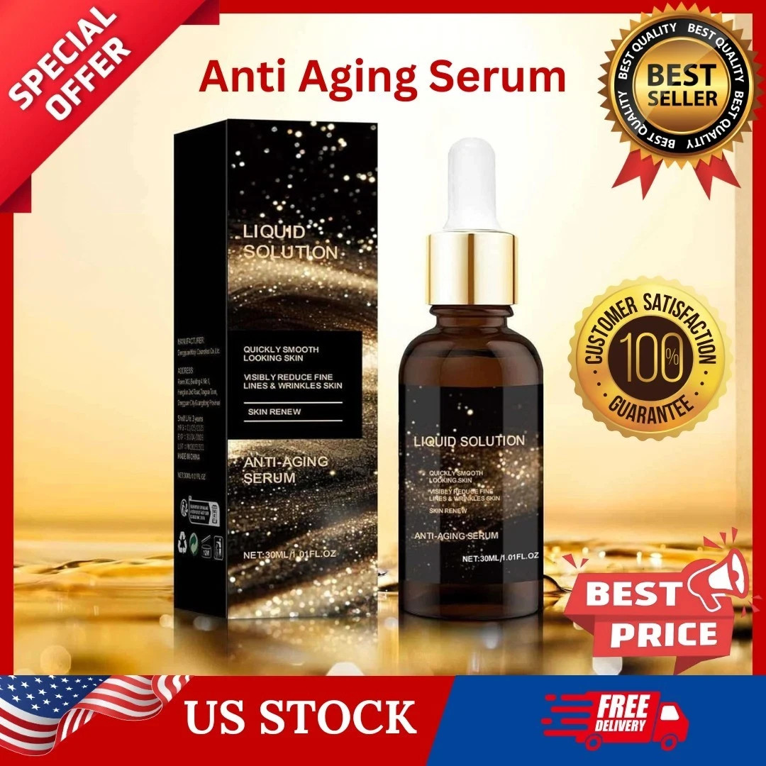 2 PCS Olavita Liquid Solution Anti Aging Serum, Intensely Firms Skin Antiaging..