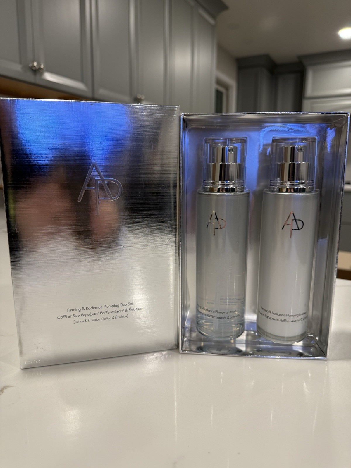 AmorePacific Plumping Duo 150ml x2 Full Size Firming Radiance Lotion Emulsion