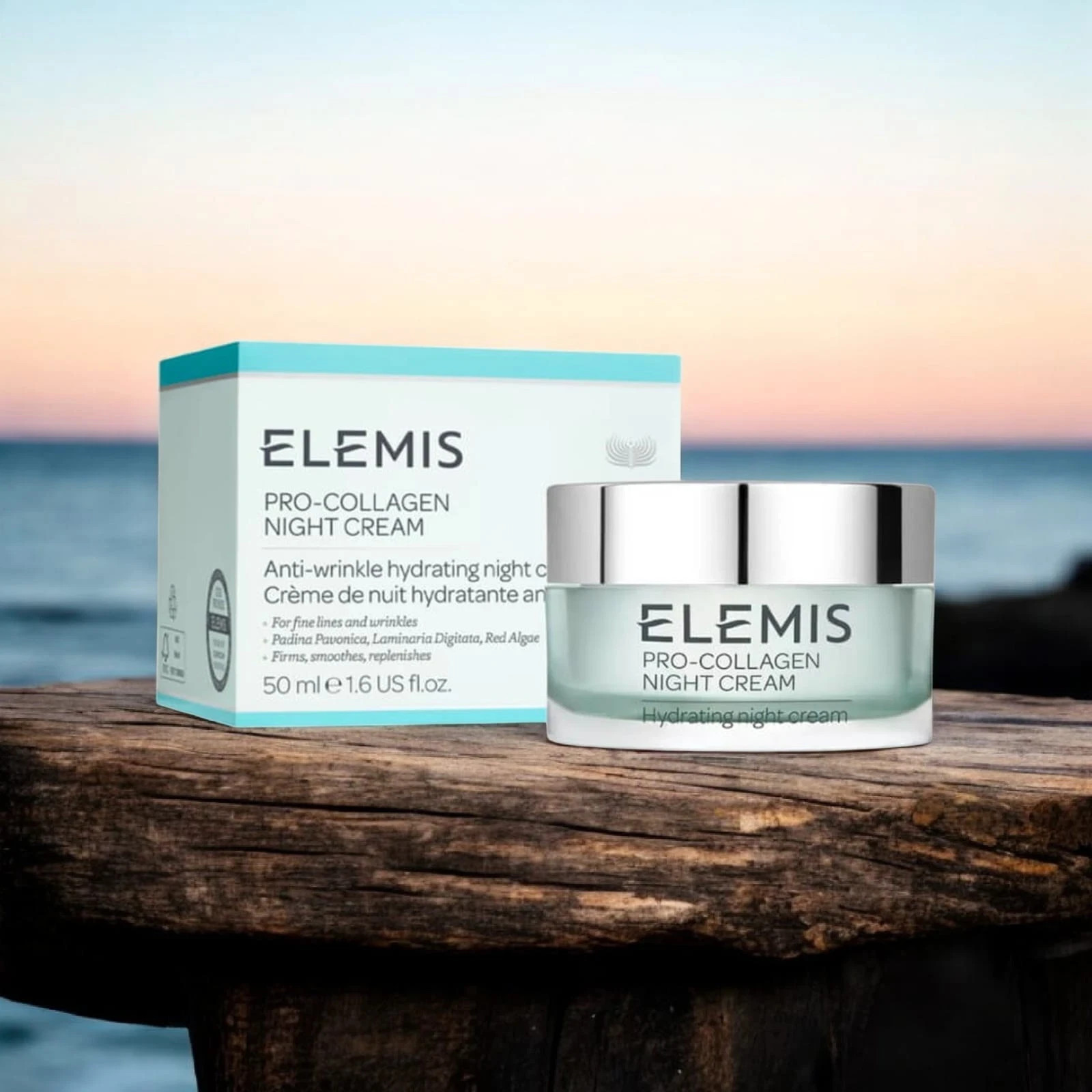 ELEMIS Pro-Collagen Marine Night Cream 50ml 1.6oz Anti Aging Wrinkle Face- New