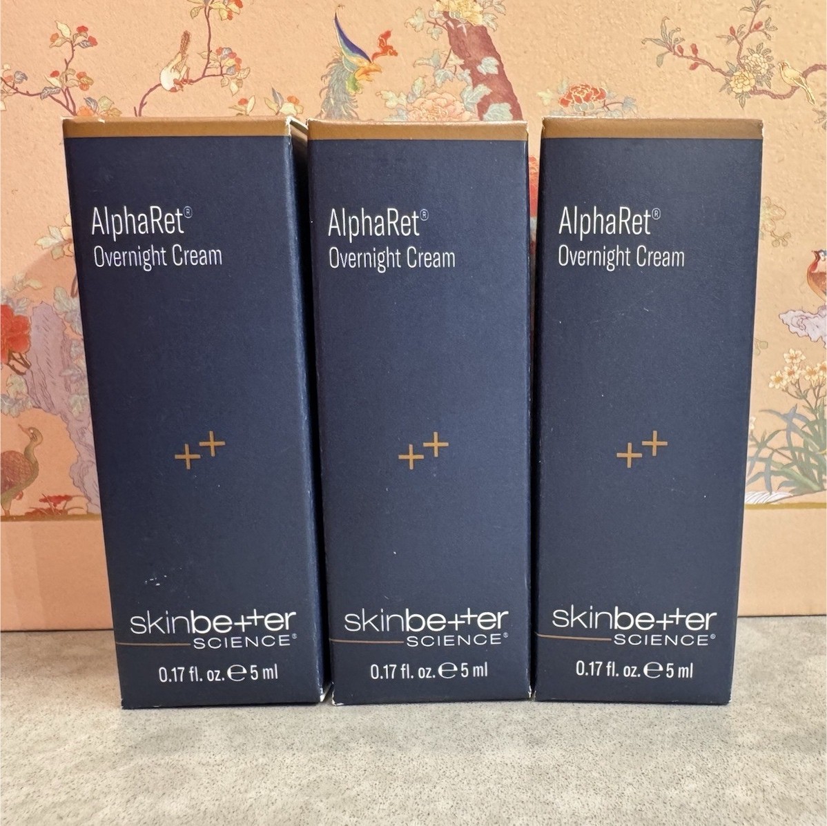 SkinBetter SCIENCE AlphaRet Overnight Cream 15ml (3x5ml) NEW In Box