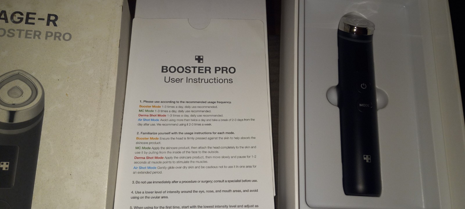 Medicube Age-R Booster Pro 6-in-1 Home Skin Care Device