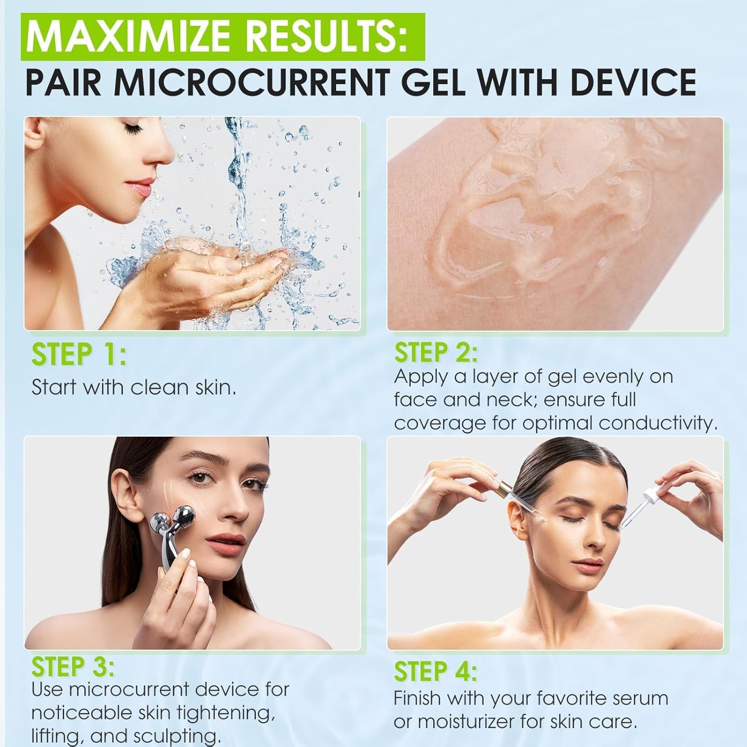 Cruelty-Free 8.5 oz Conductive Gel for EMS, RF & TENS – Skin Protection Formula