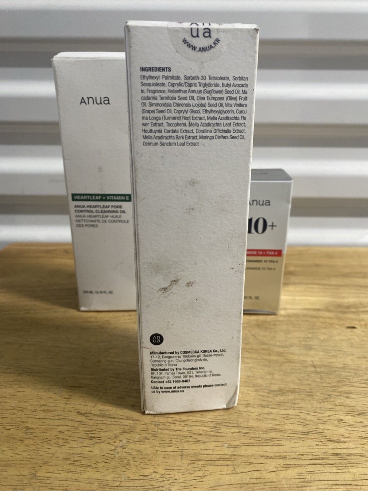 Lot Of 3 NEW Anua Cleansing Oil X2 And Serum 10+