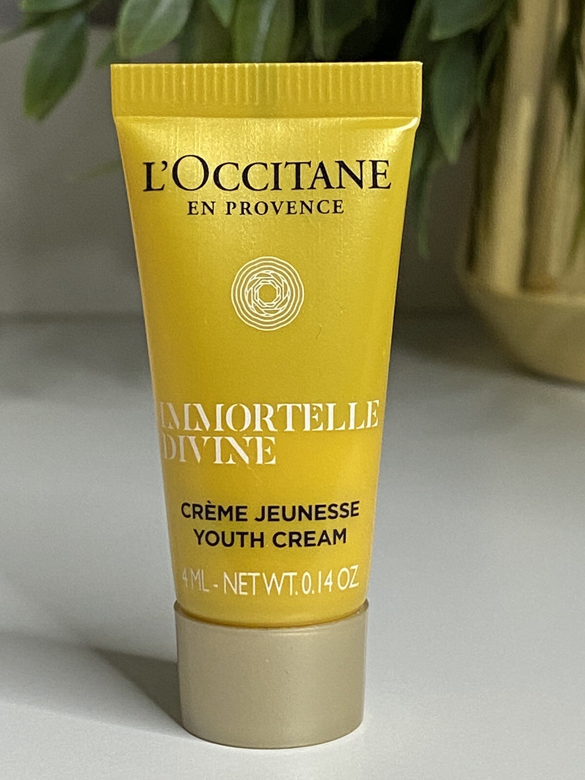 L’Occitane Immortelle Divine Youth Cream Mini Travel Size 4ml/0.14oz