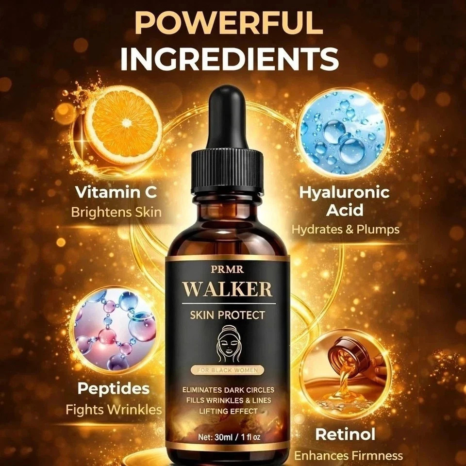 Skin Protect Serum for Black Women Anti Aging Face Serum for Dark Circle Wrinkle