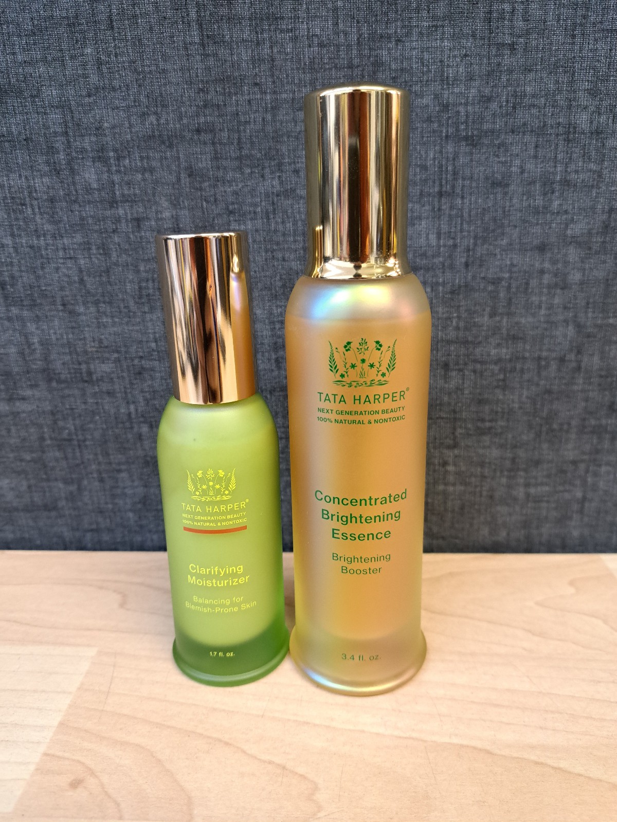 tata Harper Concentrated Brightening Essence 3, Clarifying Moisturizer