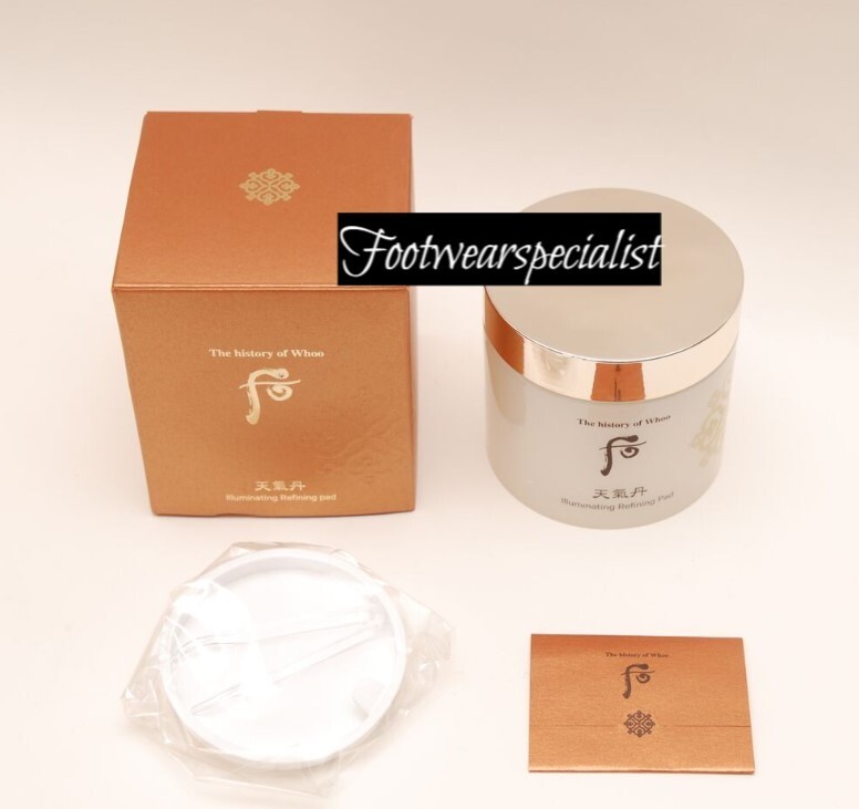 NIB THE HISTORY OF WHOO CHEONGIDAN ILLUMINATING REFINING PAD 60pcs, Exp 2026