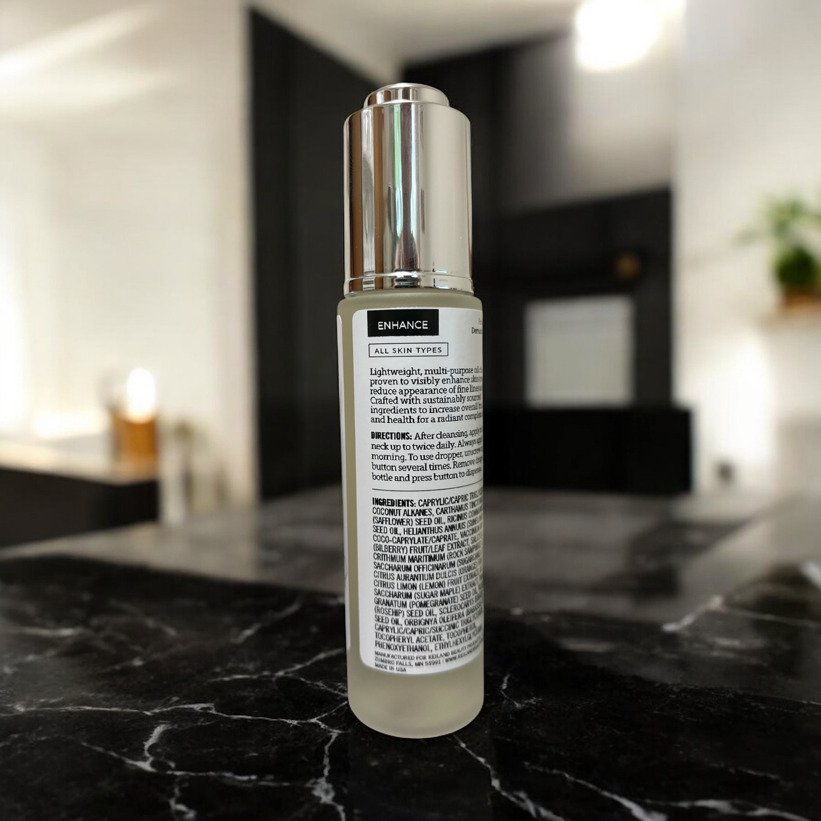 Anti Aging Facial Renewal Oil Brighten And Smooth Fine Lines Elixir