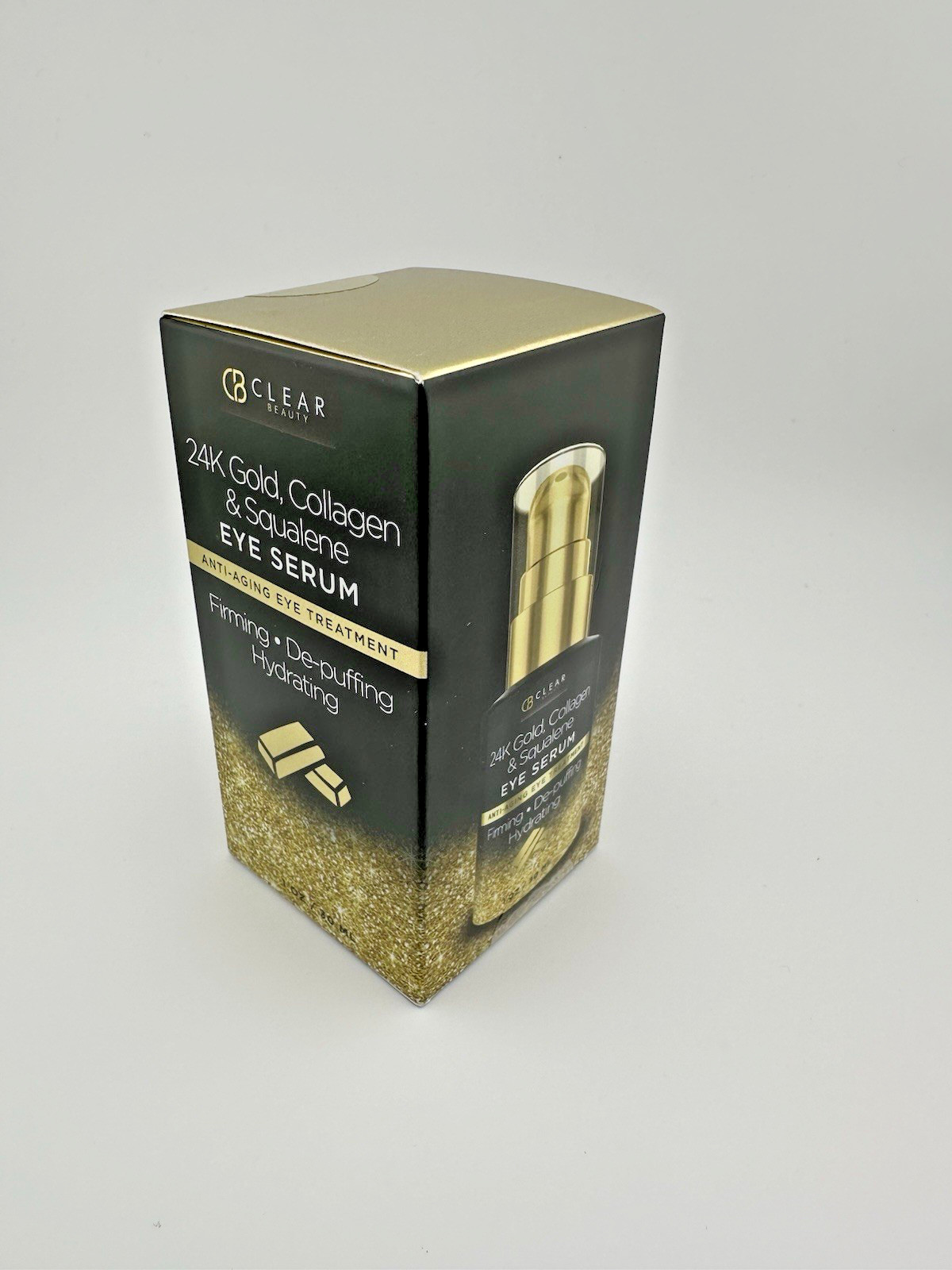 CB CLEAR / CB Clear 24K GOLD, COLLAGEN & SQUALENE EYE SERUM 1 OZ
