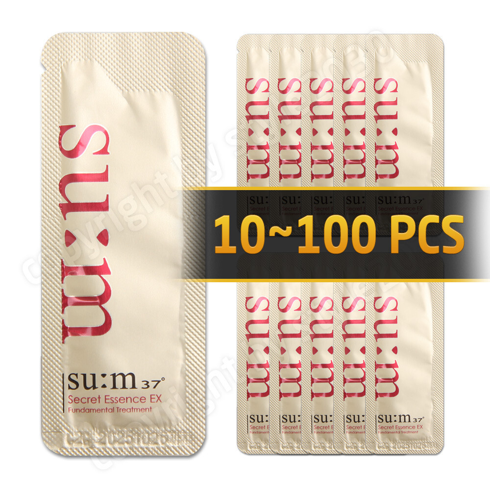 SU:M37 Secret Essence EX Fundamental Treatment 1ml 10~100 pcs Anti-Aging SUM37