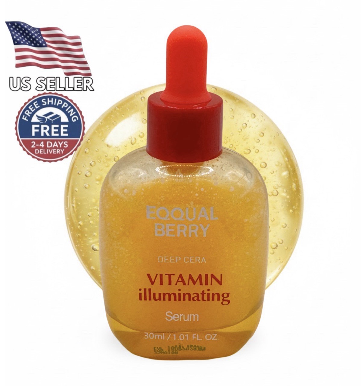 EQQUALBERRY DEEP CERA Vitamin Illuminating Serum 30ml / 1.01 fl oz