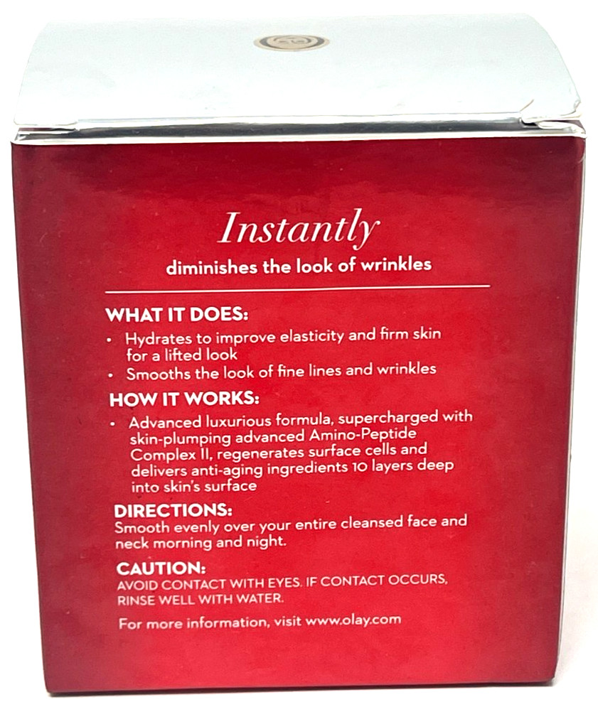 Olay Regenerist Micro Sculpting Cream New In Packaging 1.7 oz Each