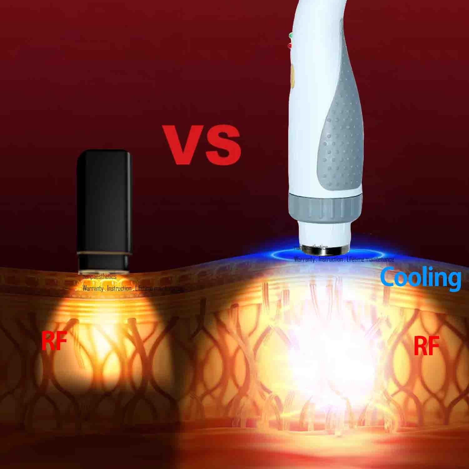 2 Handles CRYO R-F Machine Face Lifting Tighten Body Slimming Sculpt Fat Removal
