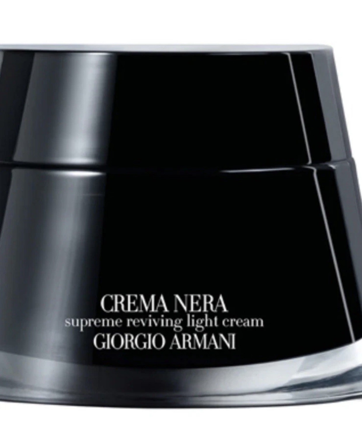 Giorgio Armani Crema Nera Supreme Reviving light Cream 1.69 oz/50 ml NIB