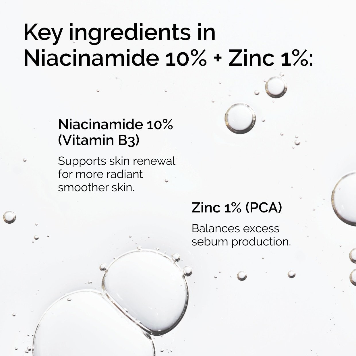 The Ordinary Authentic Niacinamide 10% + Zinc 1% Serum for Oily Ski 2 sizes