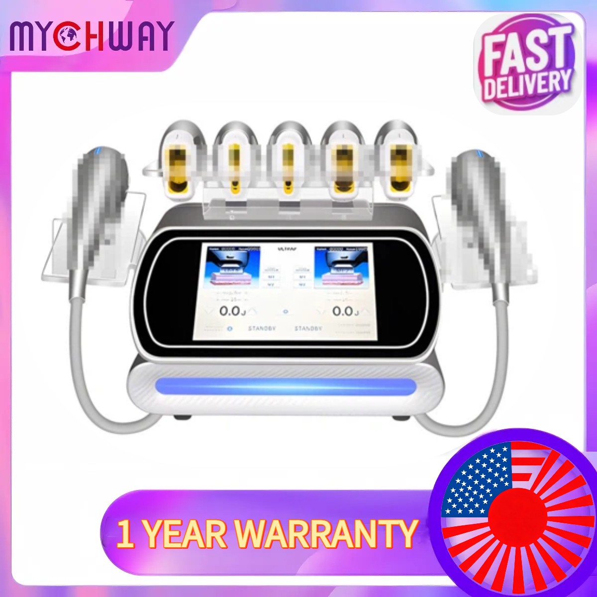 7D Beauty Machine for Facial&Eye Care Taut Skin Boost Body Curves Snatched Waist