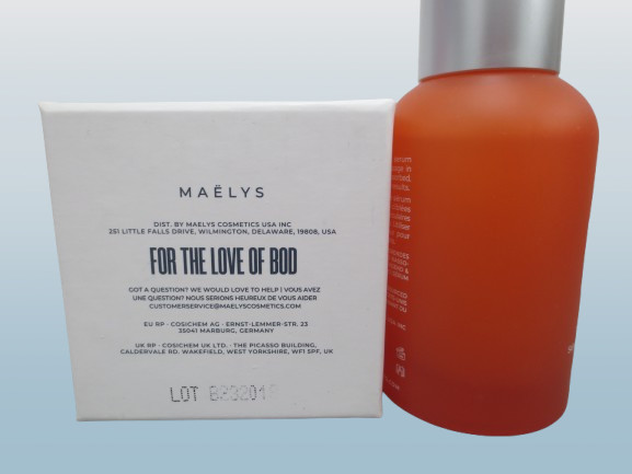 MAELYS RE-LURE TIGHT & TONE BODY SERUM 3.5 OZ BOXED