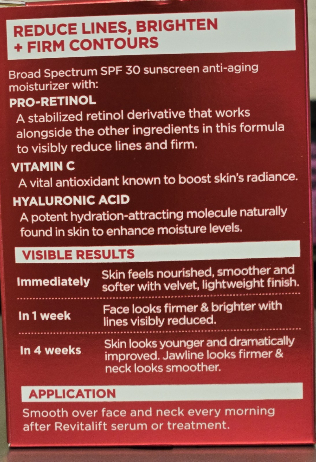 (2)L’Oreal Revitalift Anti Aging Moisturizer W/Spf 30, 1.7 Oz. Each 12/2026