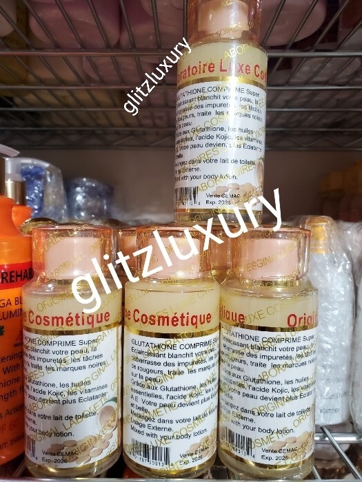 5pcs. Glutathione Comprime set: body lotion, face cream, serum, bar & cream👌