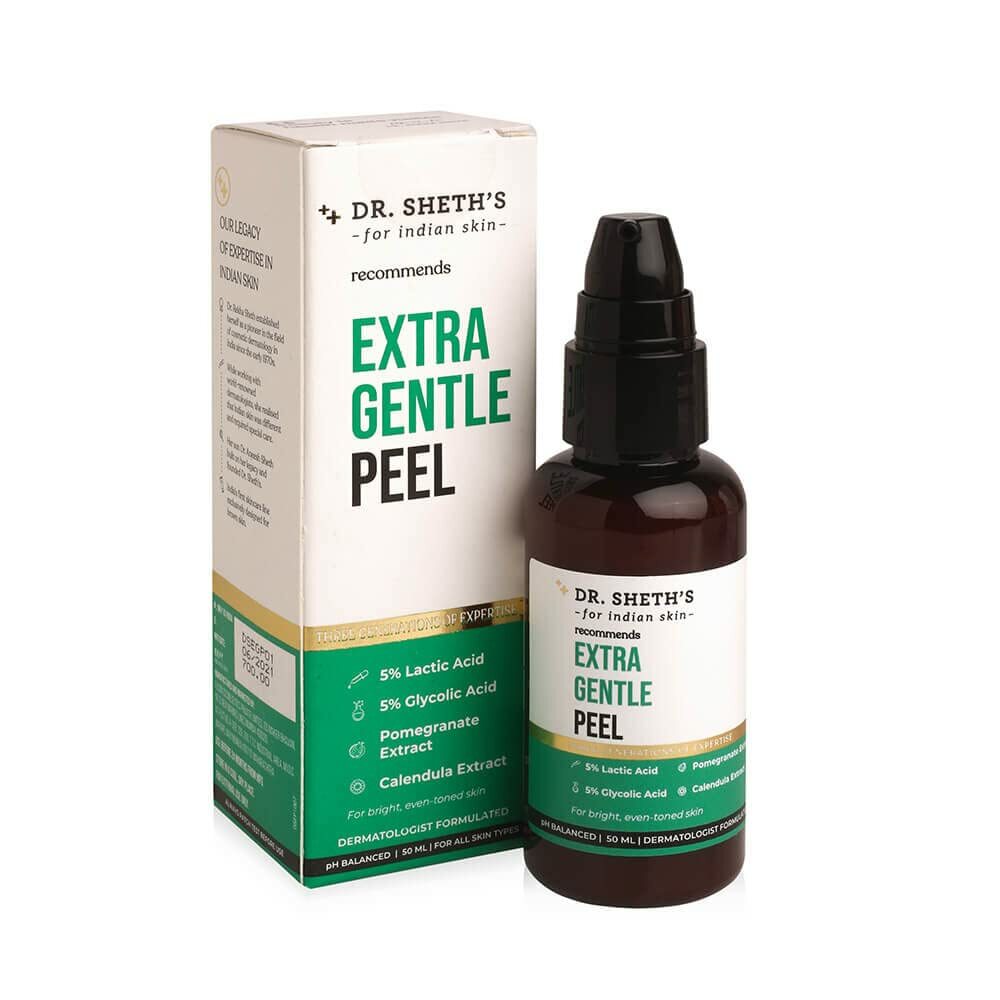 Dr. Sheth’s Extra Gentle Peel (Vegan) 50 ml Long Expiry