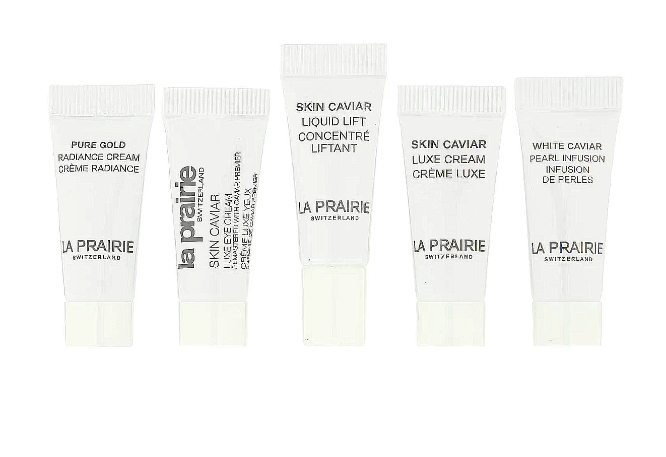 La Prairie Skin Caviar 5-PIECE Set | Liquid Lift + Luxe Cream + White Caviar