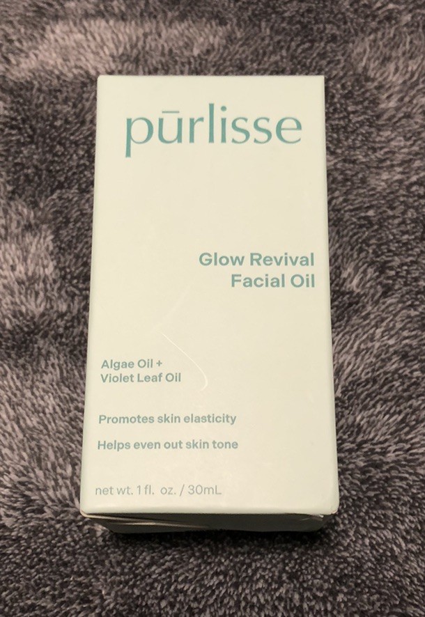 Purlisse – Glow Revival Facial Oil – Algae & Violet Lead Oil 30mL / 1 Oz NEW!