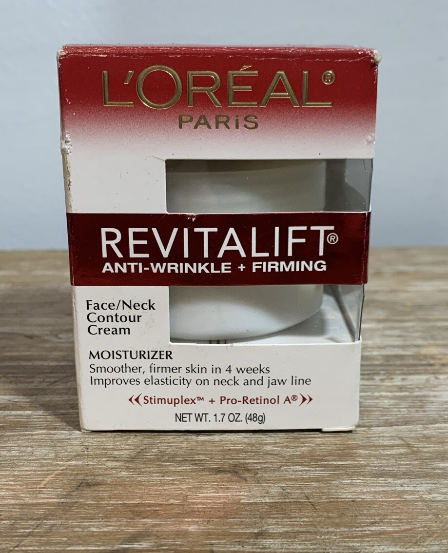 LOREAL REVITALIFT ANTI-WRINKLE FIRMING 1 EYE CREAM VISIBLE REDUCES DARK CIRCLES