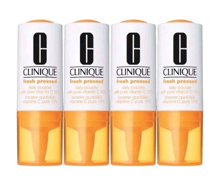 Clinique Fresh Pressed Daily Booster With Pure Vitamin C 10% – Set Of 4 Boosters