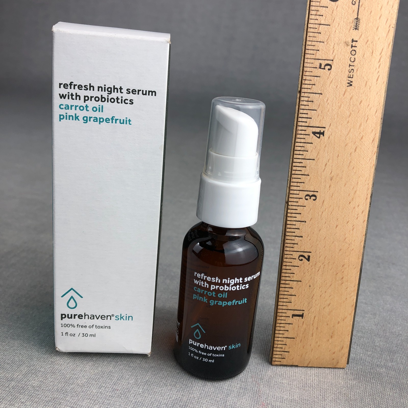 Pure Haven Non-Toxic Skin Care Kit Moisturizer Toner Hyaluronic Night Deodorant
